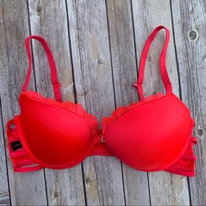 La Senza Lightly Lined Diva Demi Bra Hot Pink 38D